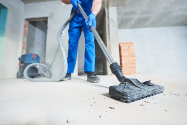 Cleaning Worker in Construction